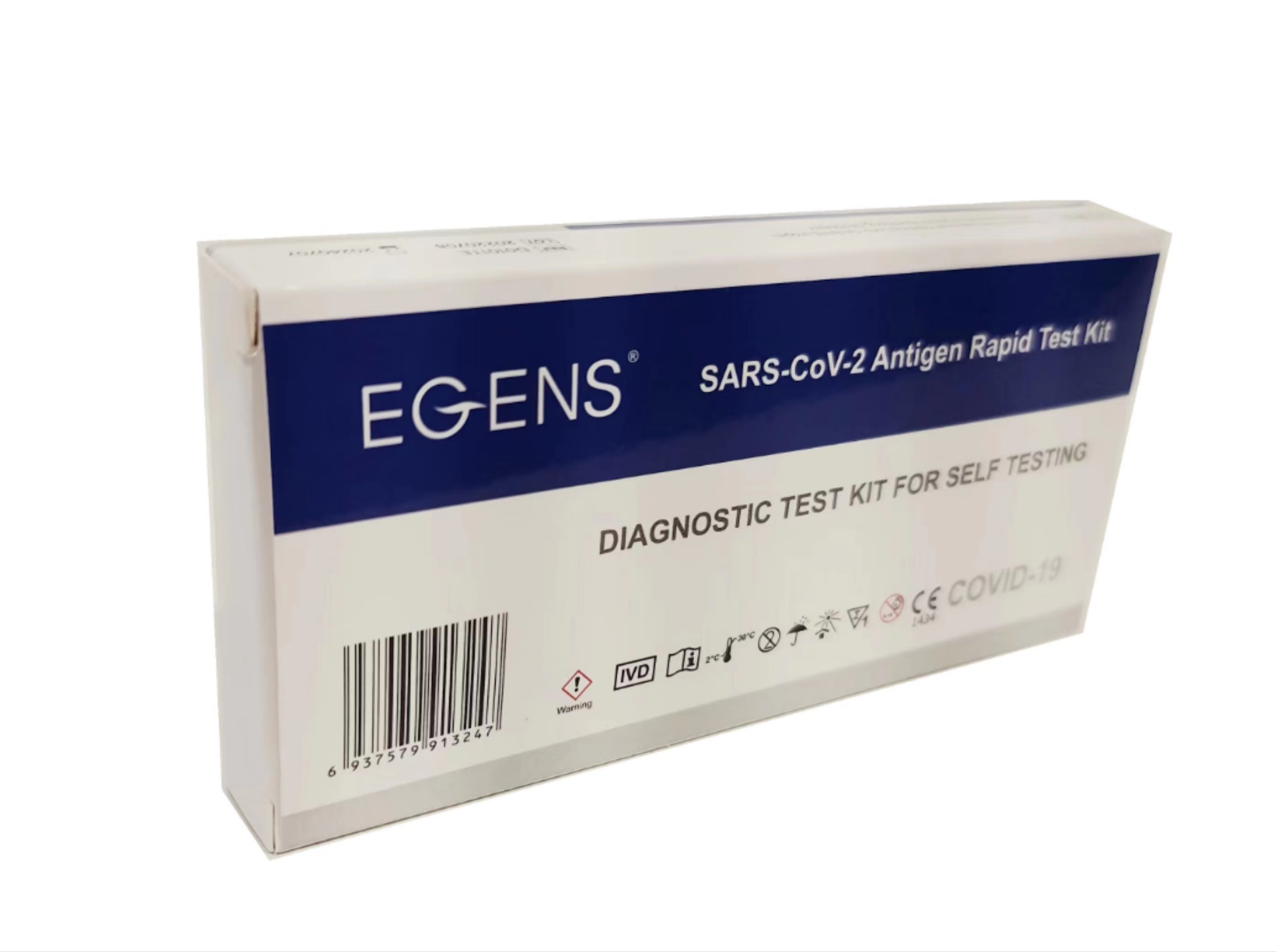      LAIEN Egens®  Antigen schnelltests NASAL mit CE1434,1 Karton 500 Tests(Einzelverpackung) mit 5 Sprache, Haltbarkeit bis 07.07.2024