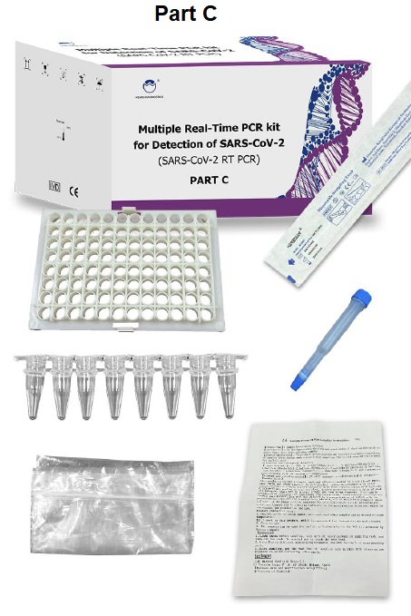          KEWEI® SARS-CoV-2 Test-Kit für Egens®  PCR Gerät(Part A,B,C)(48 pc/box) sofort lieferbar!!!
