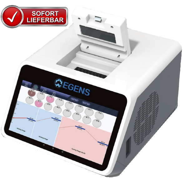          Egens® PoC PCR  Testgerät Echtzeit am Point of Care Fluorescence Quantitative PCR(YS-Qpcr-1) Sofort lieferbar!!! 